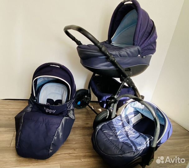 Коляска zippy 3 в 1