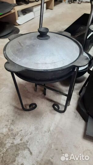 Казан чугунный 4 литра