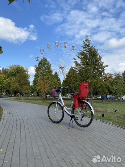 Детское велокресло на багажник