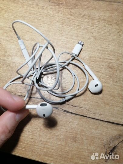 Наушники apple earpods lightning