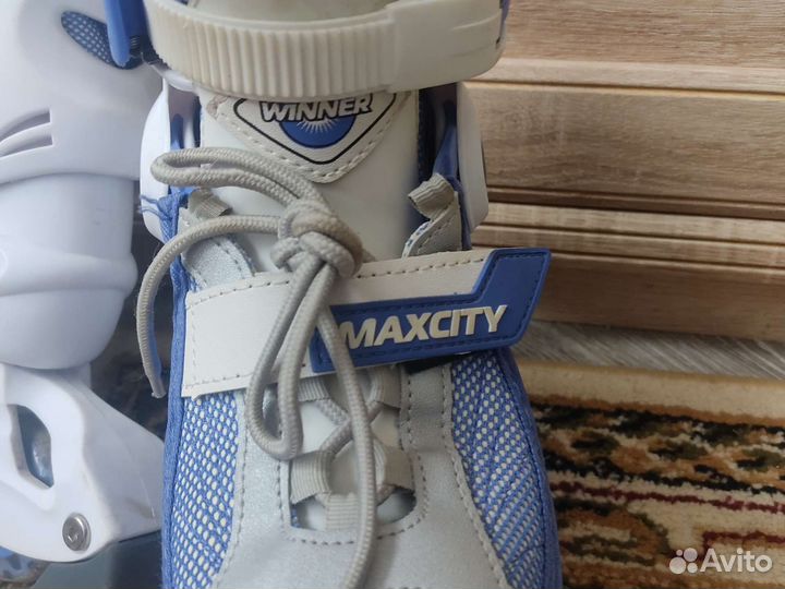 Роликовые коньки детские раздвижные