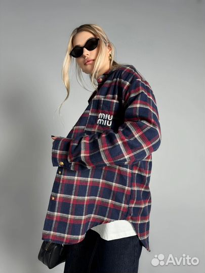 Рубашка miu miu