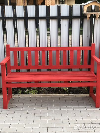 Скамья лавка садовая мебель