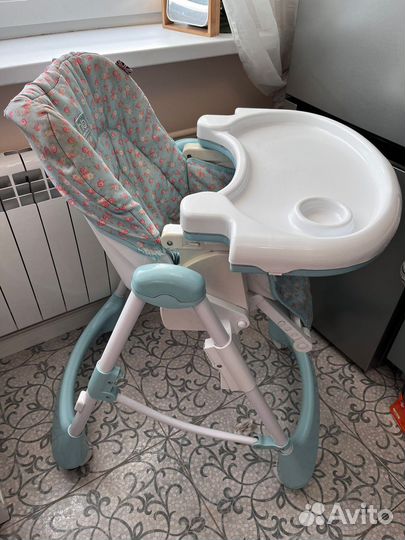 Стульчик для кормления happy baby kevin