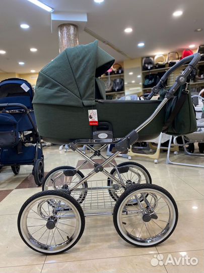 Roan Коляска 1 в1 Bass Next Classic Тем.Коричневый