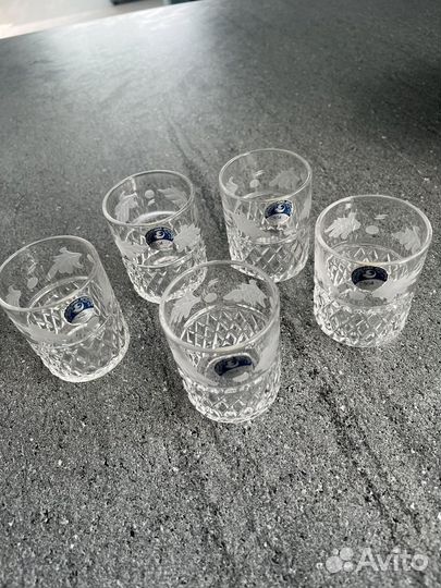 Стопки хрустальные СССР