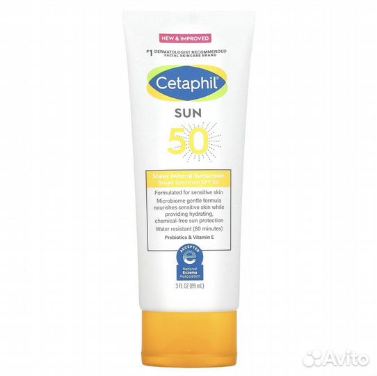 Cetaphil pro солнцезащитное средство spf 50, 89 мл