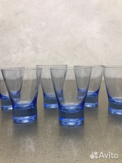 Рюмки цветное стекло советского периода