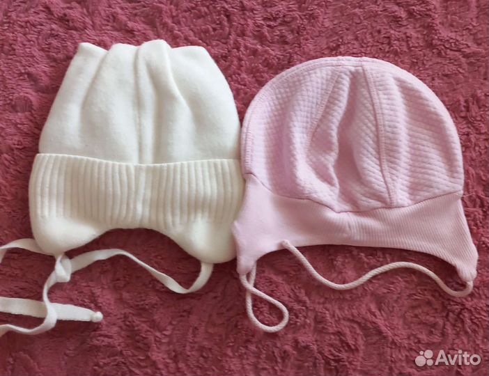Шапочки для девочки на 1-1,5