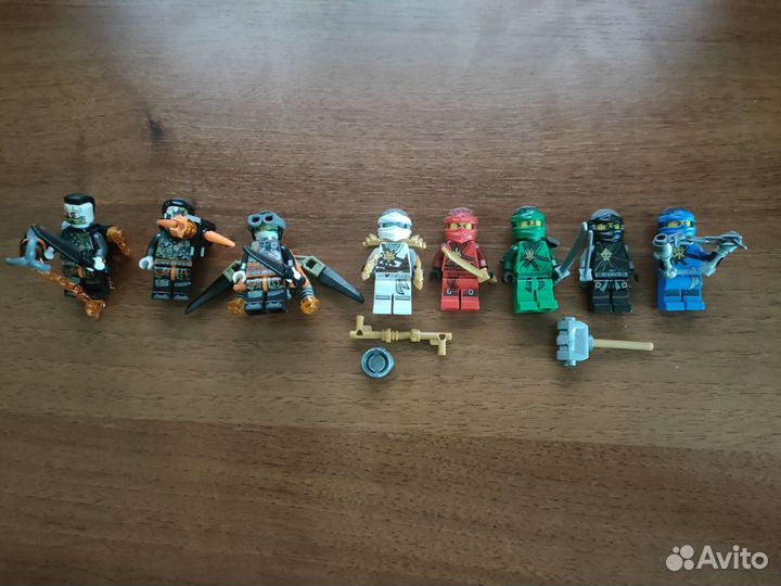 Lego Ninjago минифигурки
