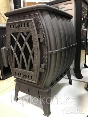 Печь-камин отопительно-варочная Бахта