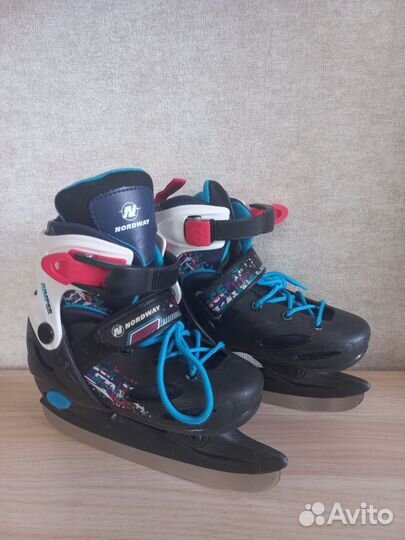 Коньки nordway раздвижные 30- 33
