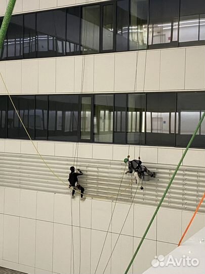 Высотные работы, Услуги промышленных альпинистов