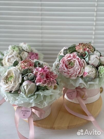 Сладкие букеты из зефира