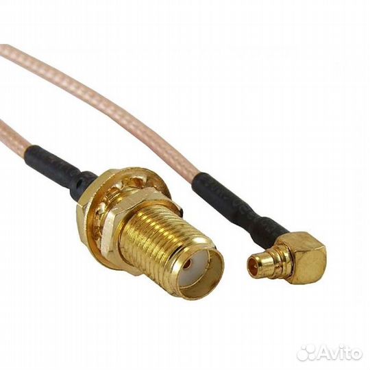 Разъем высокочастотный mmcx-M/SMA-F RG-178U антенн