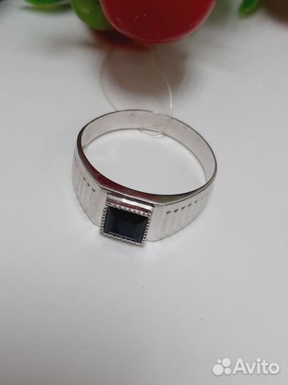 Серебряная печатка проба 925 Арт.007374650124