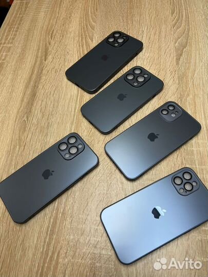 Чехол на iPhone 11/12/13/14/ Graphite MagSafe