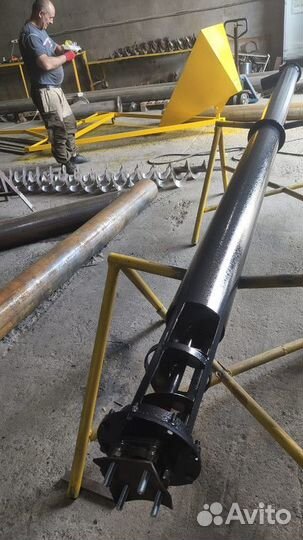 Шнек для зерна / Шнековый транспортер