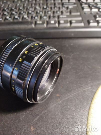 Объектив зенитар ме 1 двухлепестковый