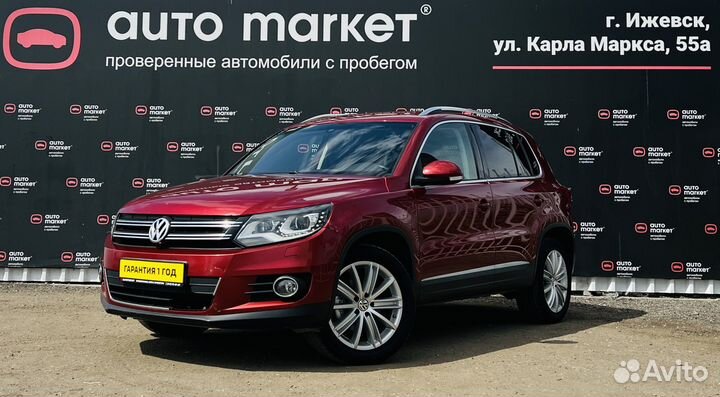 Volkswagen Tiguan 2.0 AT, 2013, 173 057 км