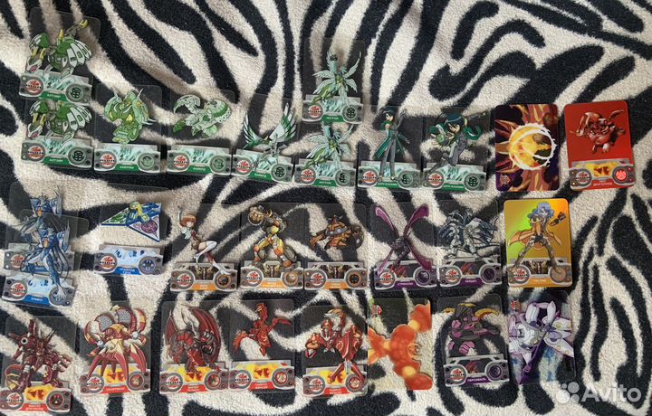 Карточки Бакуган прозрачные