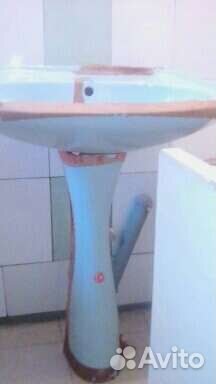 Раковина на пьедестале