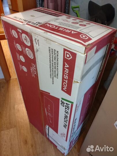 Бойлер водонагреватель ariston velis inox pw 80