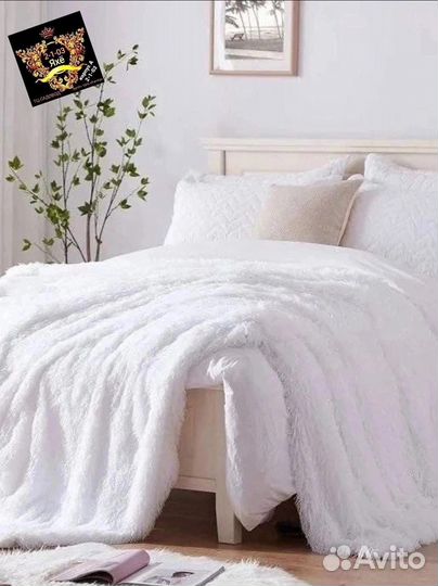 Плед пушистый (ближайшая отправка 15 июля )