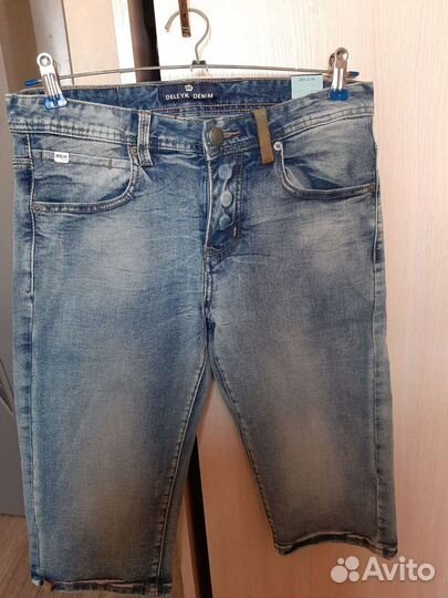 Бриджи джинсовые мужские