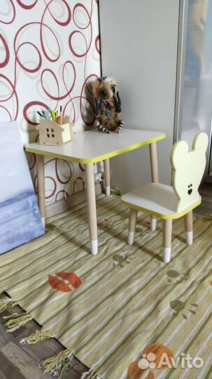 Столик и стульчик *Мишка*комплект