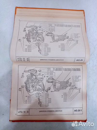 Каталог запчастей УАЗ ваз СССР