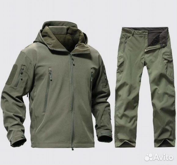 Костюм softshell горка мох мультикам олива