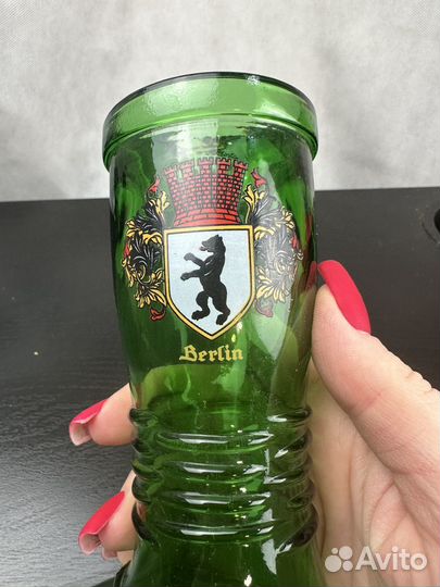 Коллекционный Стакан Бокал для пива.Сапожок