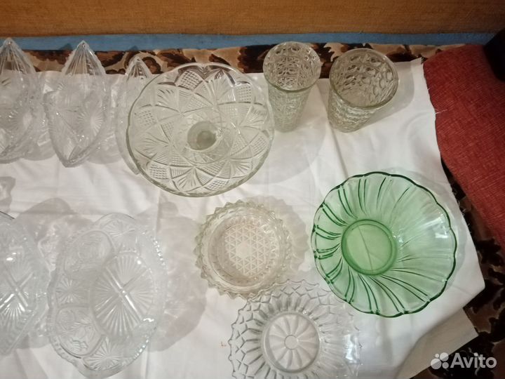 Хрусталь и стекло винтаж советских времен