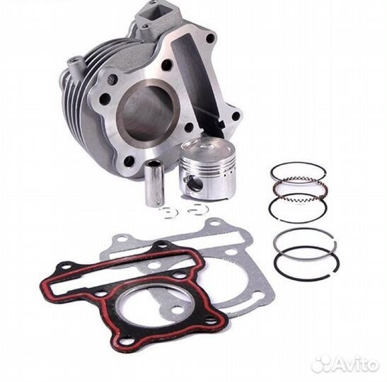 Цилиндр Поршень delta 4T d-39 50cc CN