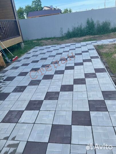 Укладка тротуарной плитки