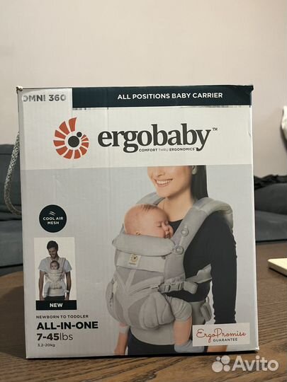 Эргорюкзак ergobaby 360