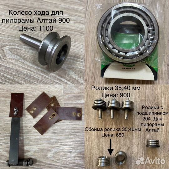 Запчасти для пилорам, кромкобрезного станка