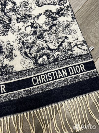 Шарф christian dior из кашемира новый