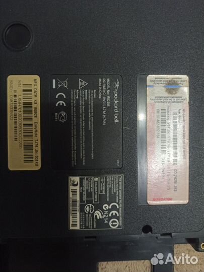 Packard bell tj76 поддон