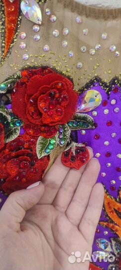 Купальник для художественной гимнастики 122+