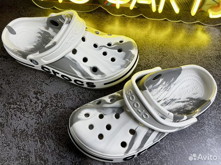 Crocs сабо женские градиент