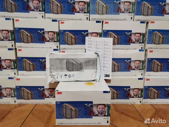 Фильтр Малярный 3М 6051 А1 для Маски 3М