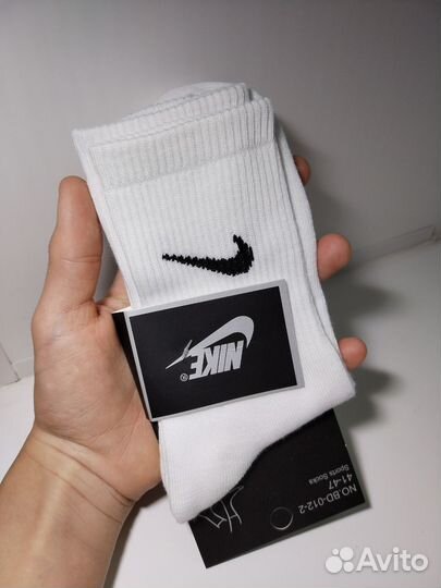 Носки nike белые