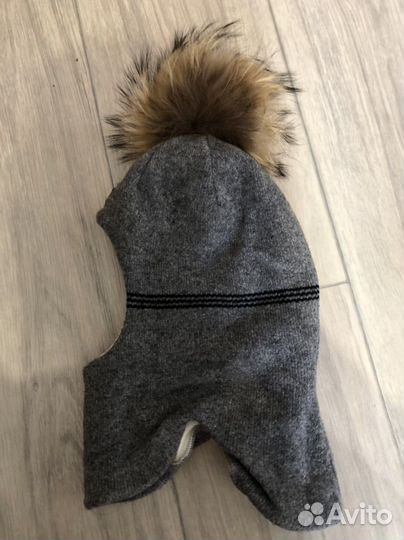 Шапка шлем котик