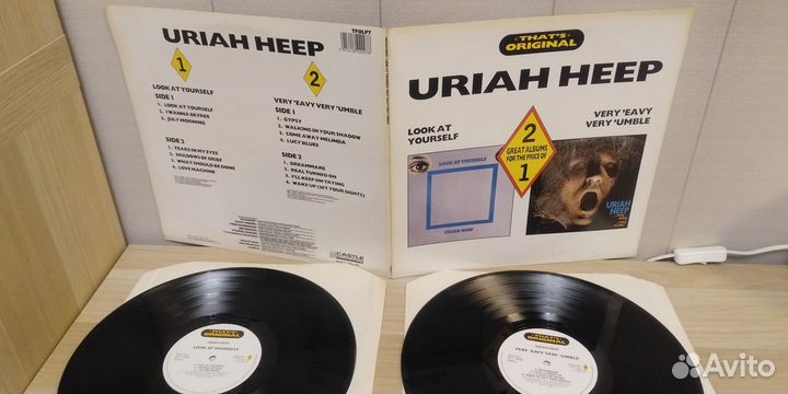 Uriah Heep/Look AT Yourself/Very'Eavy/Different Wo