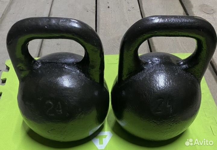 Гири 16 кг, 24 кг, 32 кг