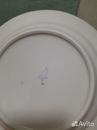 Тарелка столовая глубокая. Дулево