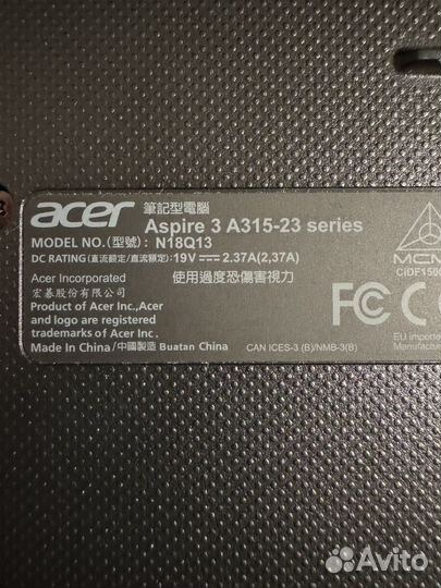 Acer aspire 3 a315-23