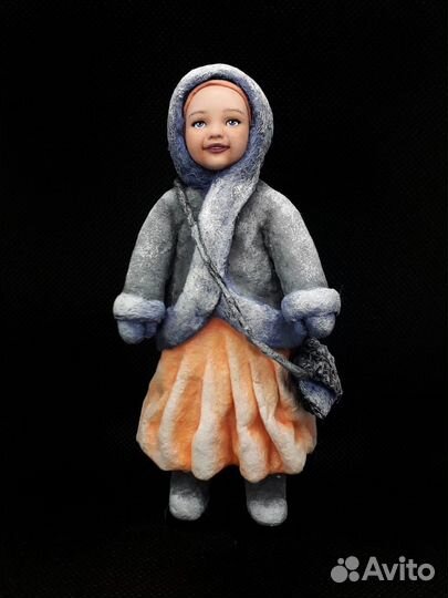 Ватные елочные игрушки